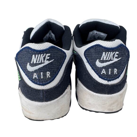 Nike Air Max 90 SE Scream Sneakers Mens US 6 White Round Toe Lace Up DN4155-001 - Picture 3 of 10